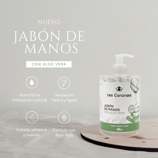 ¡Nuestro Jabón de Aloe Vera para Manos se renueva! - Aloe Vera Las Coronas