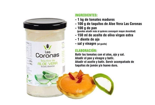 Receta con Aloe Vera: Salmorejo - Aloe Vera Las Coronas