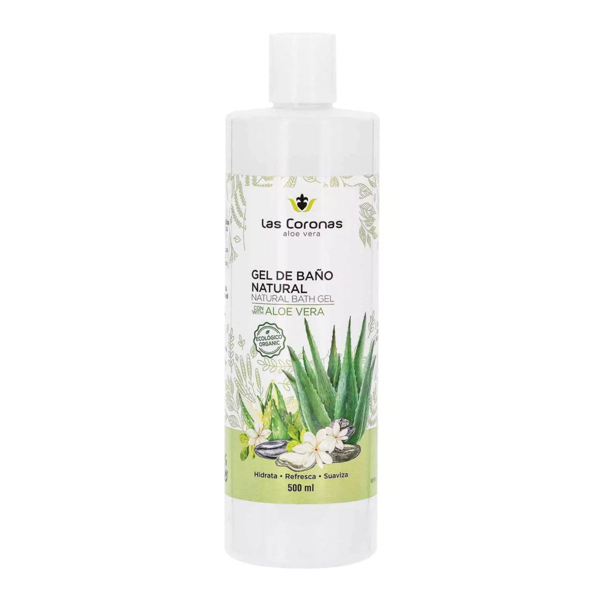 Gel de ducha natural con Aloe Vera 500ml - Aloe Vera Las Coronas