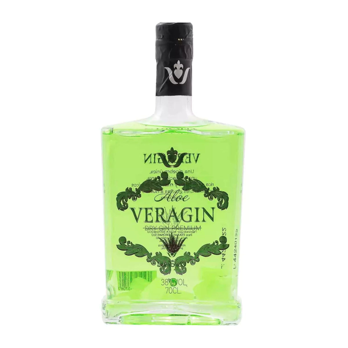Ginebra Aloe Vera VERAGIN Premium 70cl - Aloe Vera Las Coronas
