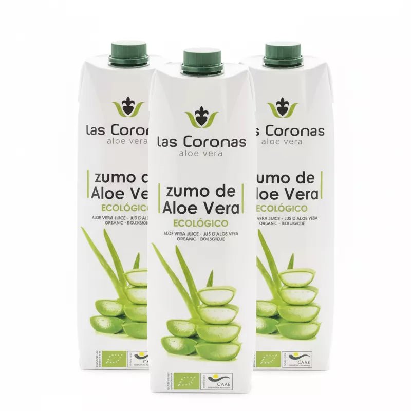 Jugo Aloe Vera Ecológico y Vegano 1 L - Aloe Vera Las Coronas