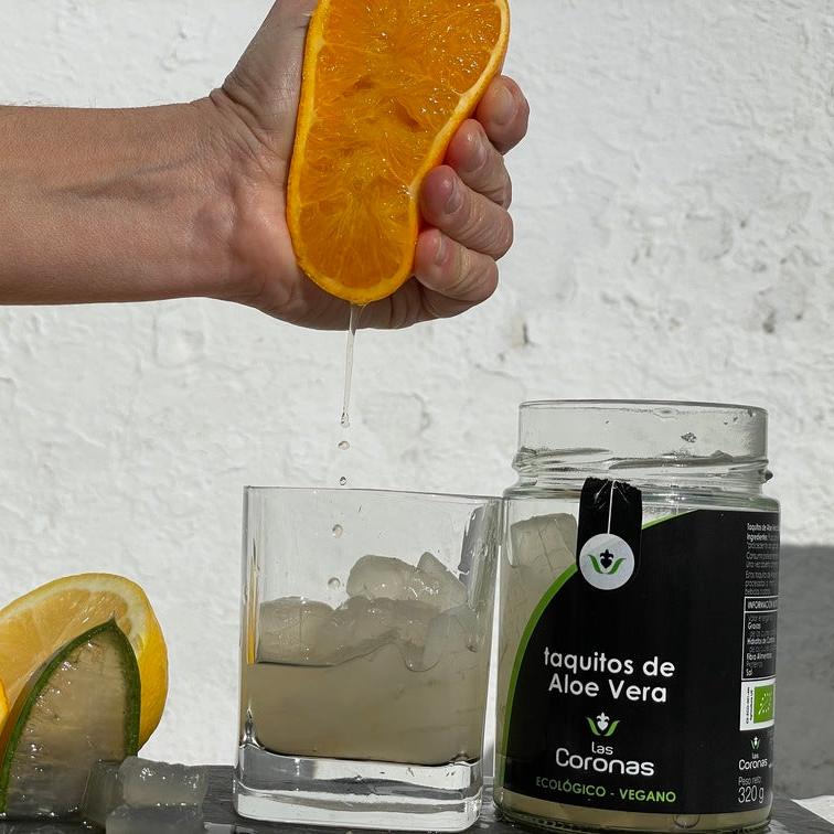 Taquitos de Aloe Vera Ecológico 320gr - Aloe Vera Las Coronas