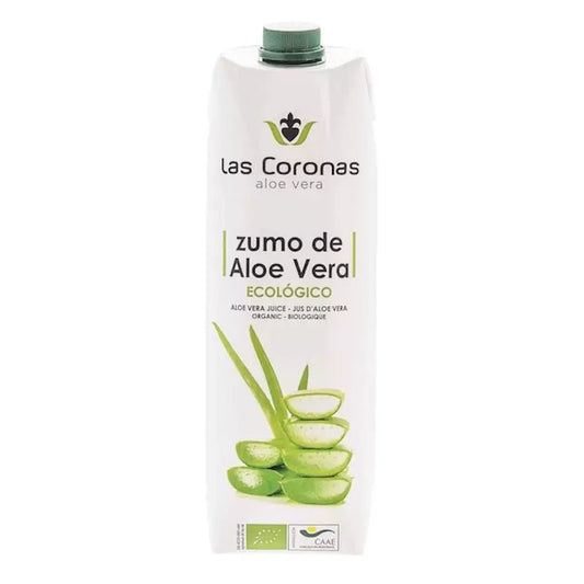 Zumo Aloe Vera Ecológico y Vegano 1 L - Aloe Vera Las Coronas