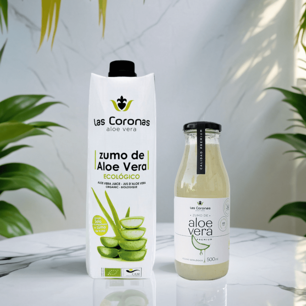 ¿Conoces la diferencia entre nuestros dos formatos de zumo de aloe vera ecológico?