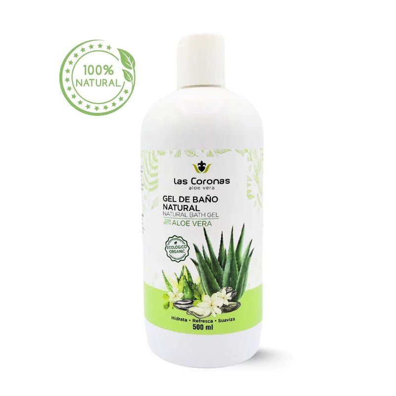 Gel de ducha natural con Aloe Vera 500ml - Aloe Vera Las Coronas