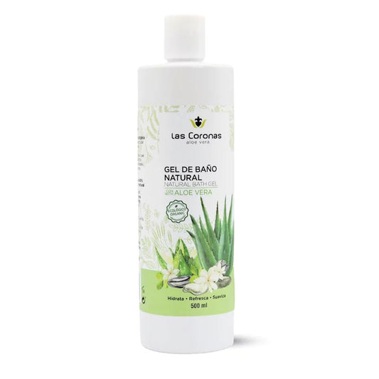 Gel de ducha natural con Aloe Vera 500ml - Aloe Vera Las Coronas