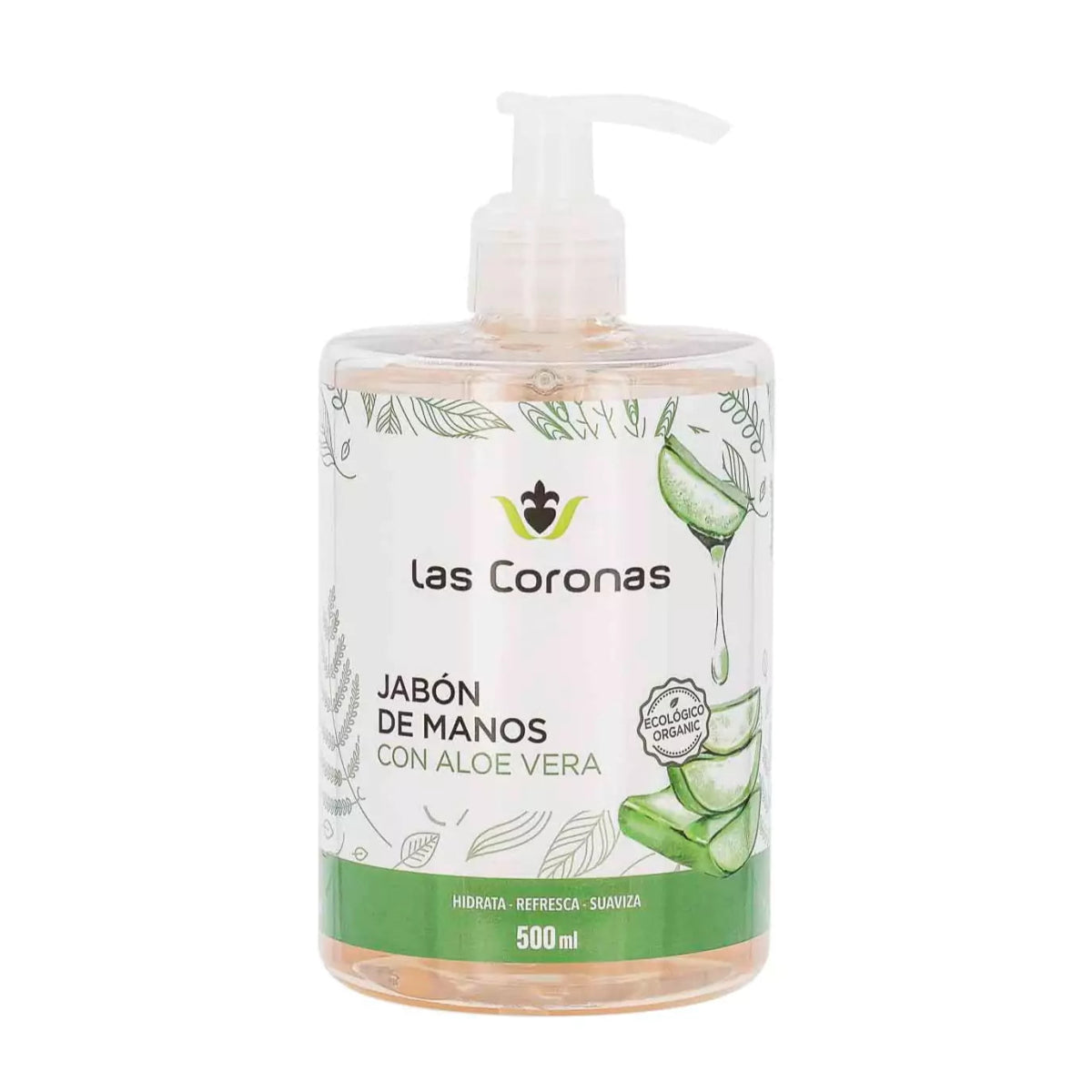 Jabón de Aloe Vera para manos 500ml - Aloe Vera Las Coronas