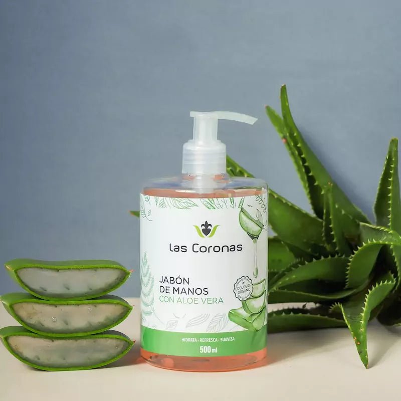 Jabón de Aloe Vera para manos 500ml - Aloe Vera Las Coronas