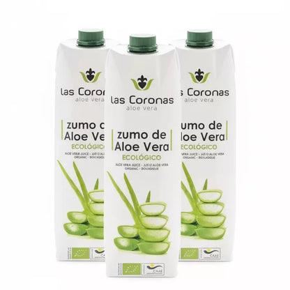 Jugo Aloe Vera Ecológico y Vegano 1 L - Aloe Vera Las Coronas