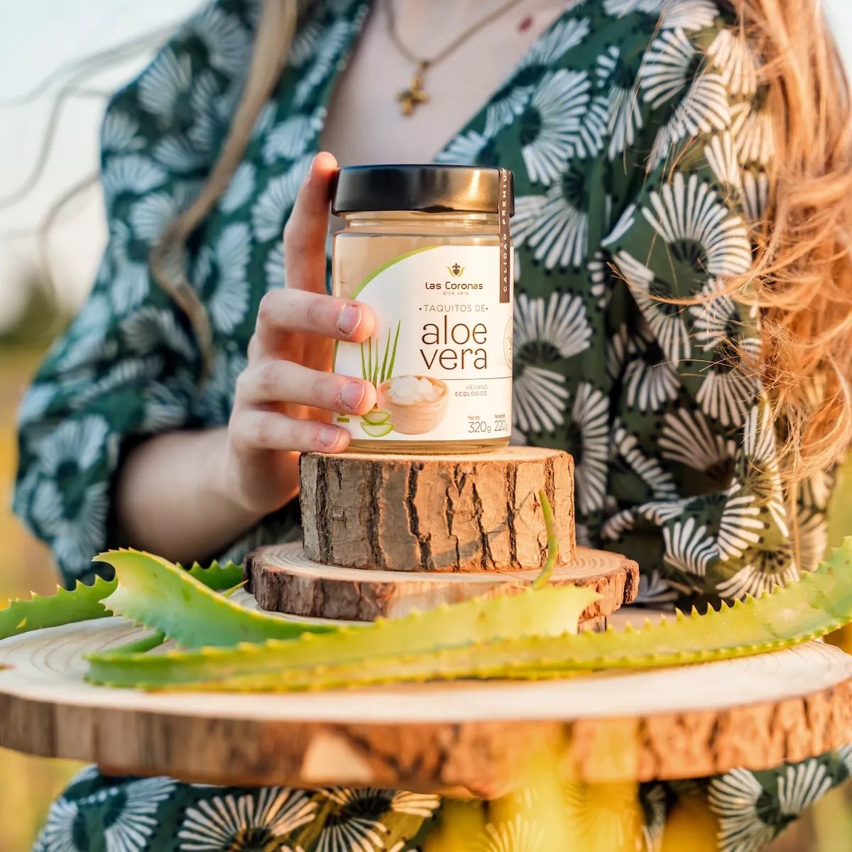 Taquitos de Aloe Vera Ecológico Sin Aloína 320gr - Aloe Vera Las Coronas