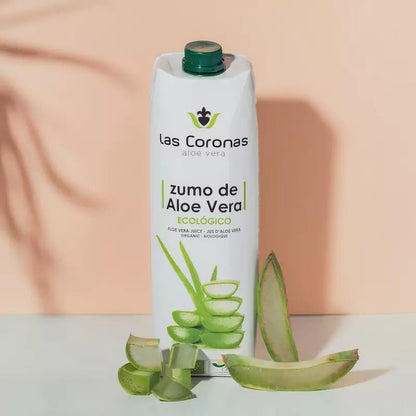 Zumo Aloe Vera Ecológico y Vegano 1 L - Aloe Vera Las Coronas