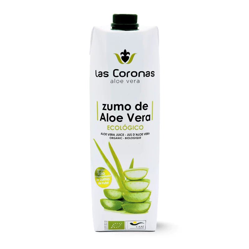 Zumo Aloe Vera Ecológico y Vegano 1 L - Aloe Vera Las Coronas