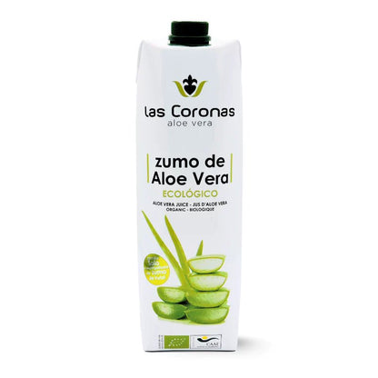 Zumo Aloe Vera Ecológico y Vegano 1 L - Aloe Vera Las Coronas